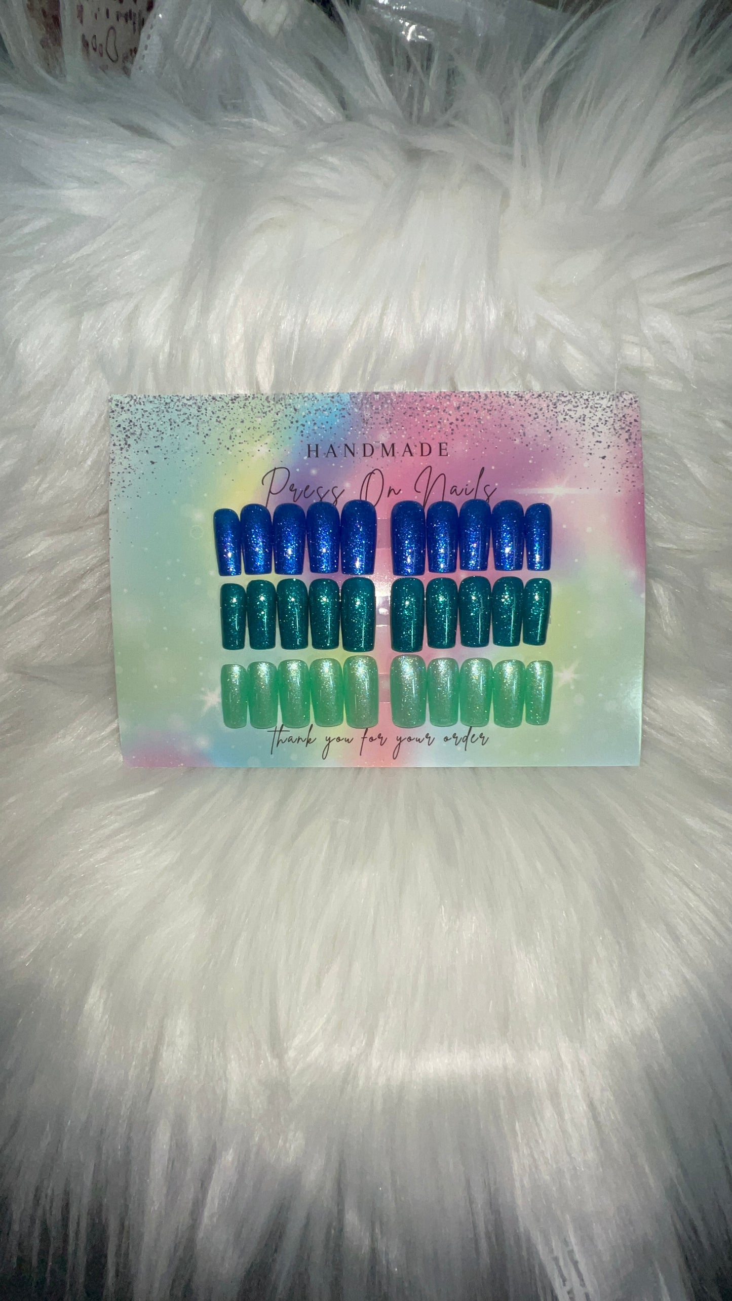 Press On Nail Trio Set. "I guess that's why they call it the blues"