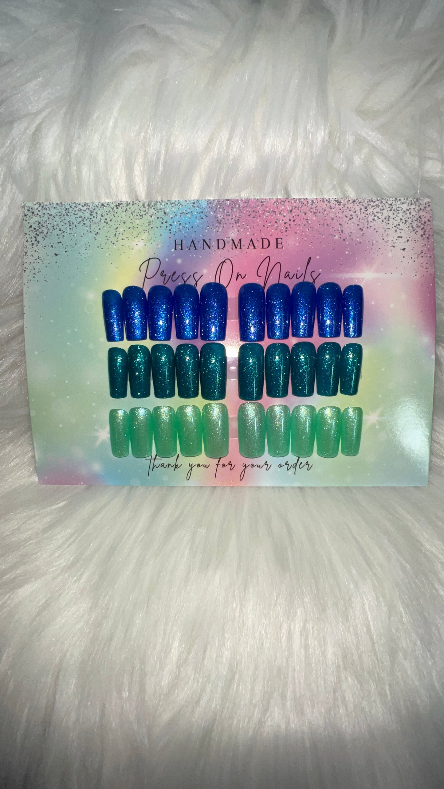Press On Nail Trio Set. "I guess that's why they call it the blues"